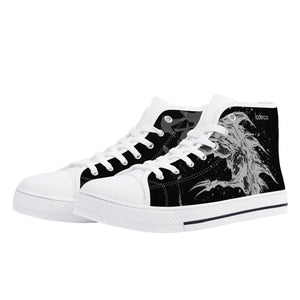 Rei/Rei White Canvas High (Schwarz)