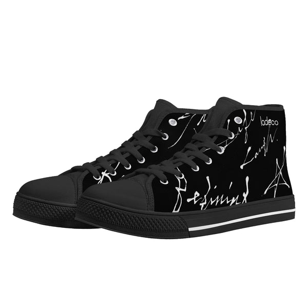 Graffiti shop gami black canvas high (black)